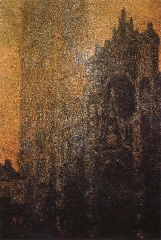 Claude Monet The Portal and the Tour d Albane at Dawn oil painting picture